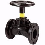 weir type diaphragm valve