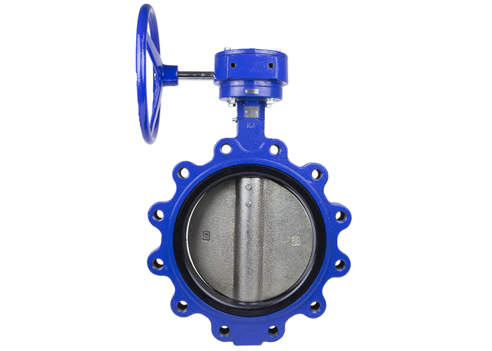 PN10/16 Butterfly Valves Stainless Steel Disc Wafer Pattern  Lever Operated 