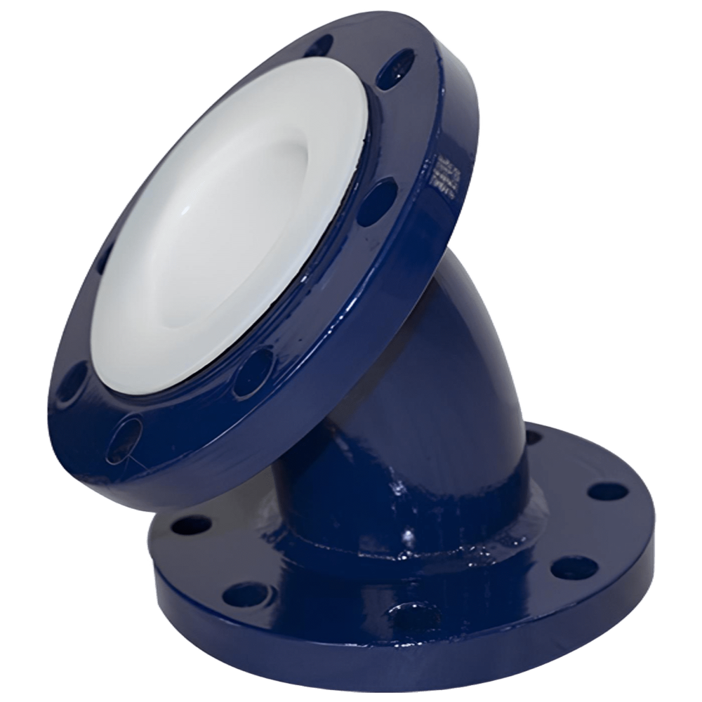 PTFE Lined 45 Degree Elbow