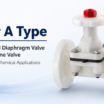 Weir A Type PVDF Lined Diaphragm Valve or Membrane Valve for Corrosive Chemical Applications