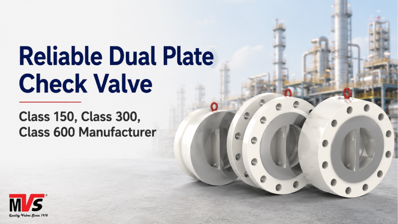 Reliable Dual Plate Check Valve Class 150, Class 300, Class 600 Manufacturer