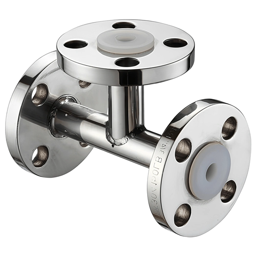 PTFE Lined Equal Tee - Image 2