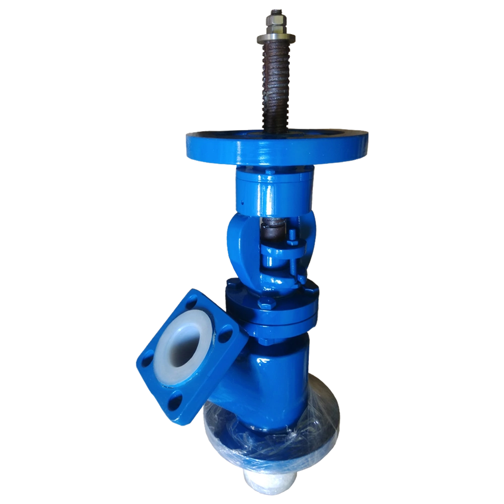 PTFE Lined Flush Bottom Tank Valve - Image 2